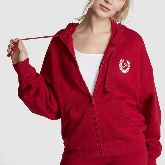 VICTORIA’S SECRET PINK 2 Piece Set Hoodie and Short. - Picture 2 of 6